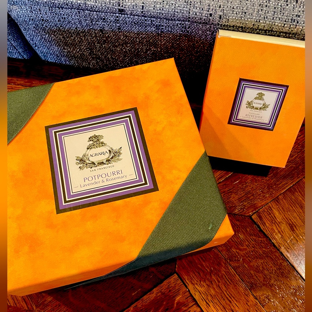 Agraria Popourri Lavender and Rosemary with Refresher Oil